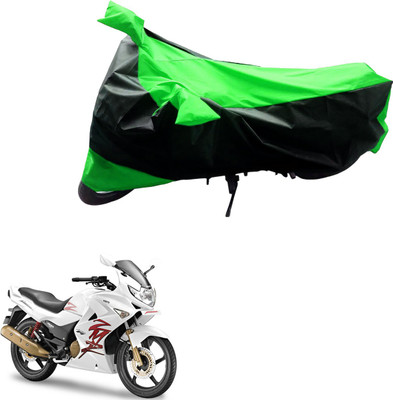 PRIMEAUTOZ Two Wheeler Cover for Hero(Karizma ZMR, Black, Green)