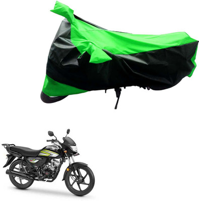MMSSTAR Waterproof Two Wheeler Cover for Honda(CD 110 Dream, Black, Green)