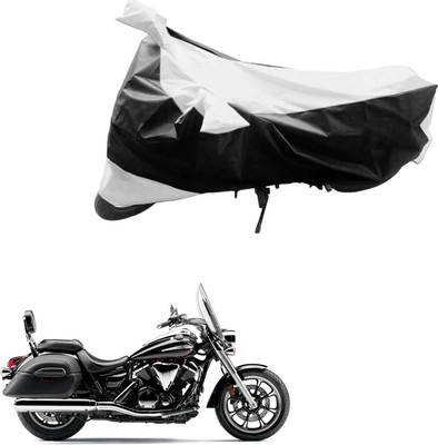 AK Art Two Wheeler Cover for TVS(Star, Black, Silver)