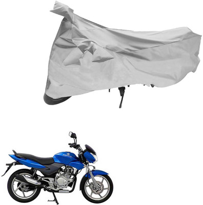 AutoVision Two Wheeler Cover for Bajaj(DTS-i, Silver)
