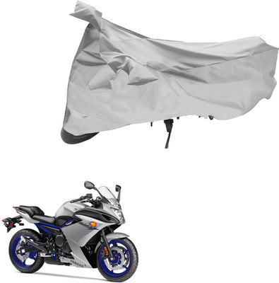AK Art Two Wheeler Cover for Yamaha(RX 100, Silver)