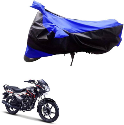 Ak Automotive Two Wheeler Cover for TVS(Pheonix, Black, Blue)