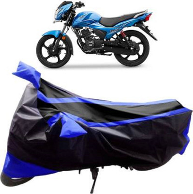 High Quality Waterproof Two Wheeler Cover for TVS(Victor New, Blue, Black)