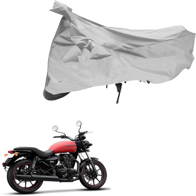 JVG Two Wheeler Cover for Royal Enfield(Silver)