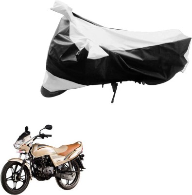 RONISH Two Wheeler Cover for LML(Freedom, Black, Silver)