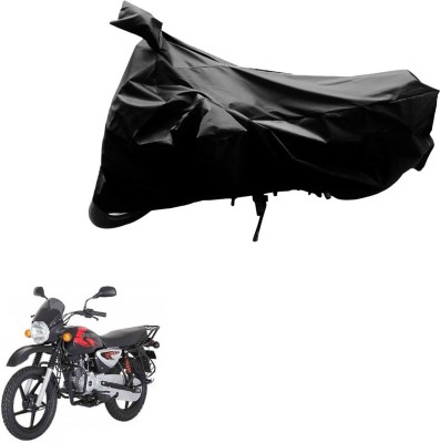 PRIMEAUTOZ Two Wheeler Cover for Bajaj(Boxer, Black)