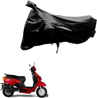AutoVision Two Wheeler Cover for Indus(Yo Spark, Black)