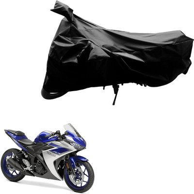 AutoVision Two Wheeler Cover for Yamaha(YZF R25, Black)
