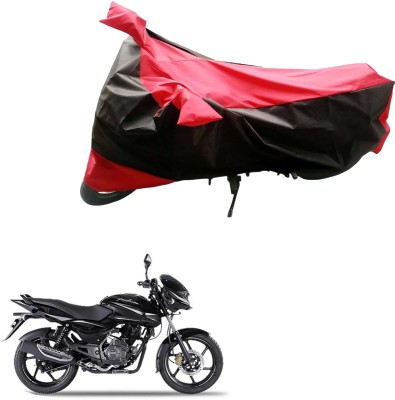 JVG Two Wheeler Cover for Bajaj(Pulsar 150, Black, Red)