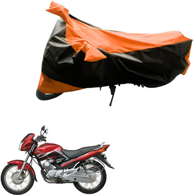AK Art Two Wheeler Cover for Hero(Ambition, Black, Orange)