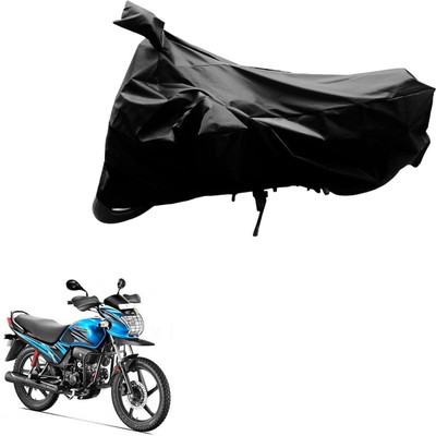 Ak Automotive Two Wheeler Cover for Hero(Passion Pro TR, Black)