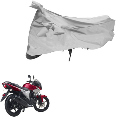 Ak Automotive Two Wheeler Cover for Yamaha(SZ X, Silver)
