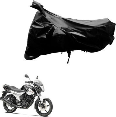 AK Art Two Wheeler Cover for Yamaha(SZ R, Black)
