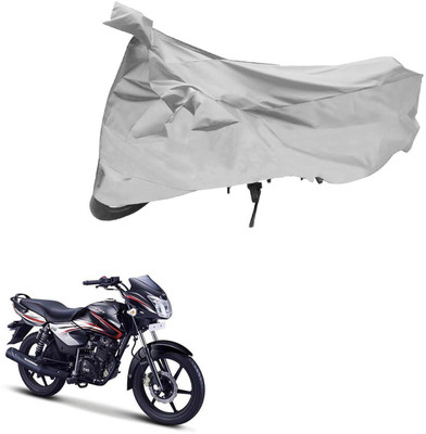 AutoVision Two Wheeler Cover for TVS(Pheonix, Silver)