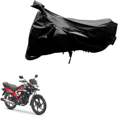 AK Art Two Wheeler Cover for Honda(Dream Yuga, Black)