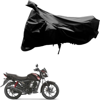 PRIMEAUTOZ Two Wheeler Cover for Suzuki(Sling Shot Plus, Black)