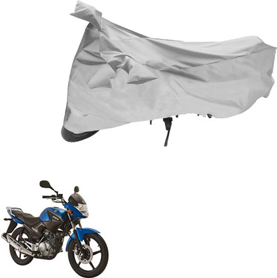 AutoVision Two Wheeler Cover for Yamaha(YBR 125, Silver)