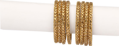AFAST Glass Bangle Set(Pack of 8)