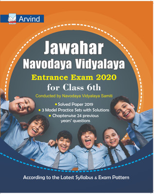 Jawahar Navodaya Vidyalaya Entrance Exam 2020 for Class 6th In English Book With Best Quality Study Material(English, Paperback, Arvind Competition Team)