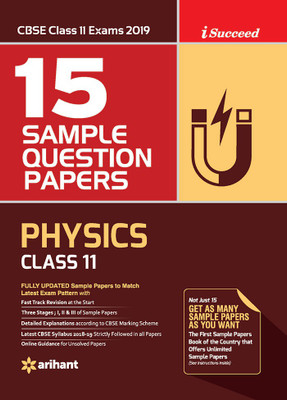 15 Sample Question Papers Physics Class 11th Cbse(English, Paperback, unknown)