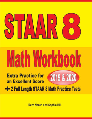 STAAR Grade 8 Math Workbook 2019 & 2020(English, Paperback, Nazari Reza)