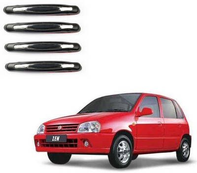 Autofetch Plastic Car Door Guard(Black, Pack of 4, Maruti, Zen)