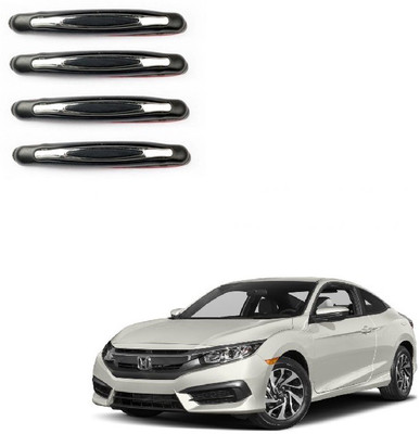 Autovea Plastic Car Door Guard(Black, Pack of 4, Honda, Civic)