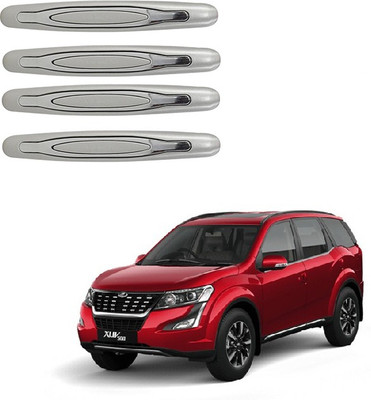 Autofetch Plastic Car Door Guard(White, Pack of 4, Mahindra, XUV 500)