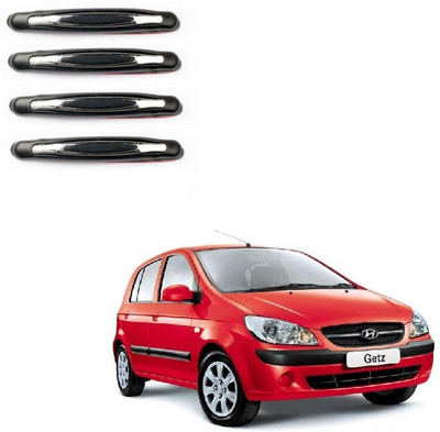 Autofetch Plastic Car Door Guard(Black, Pack of 4, Hyundai, Getz)
