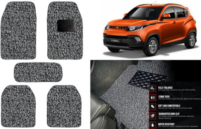 Auto Kite Plastic, PVC Standard Mat For  Mahindra KUV 100(Black, Grey)