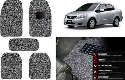 Auto Kite Plastic, PVC Standard Mat For  Maruti Suzuki SX4(Black, Grey)