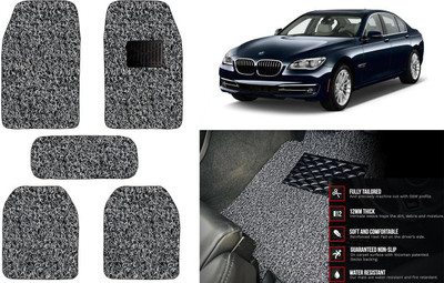 Auto Kite Plastic, PVC Standard Mat For  BMW 7 Series(Black, Grey)