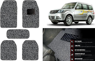 Auto Kite Plastic, PVC Standard Mat For  Tata Sumo Grande(Black, Grey)
