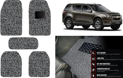 Auto Kite Plastic, PVC Standard Mat For  Chevrolet Trailblazer(Black, Grey)
