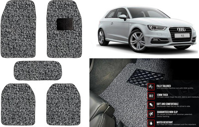 Auto Kite Plastic, PVC Standard Mat For  Audi A3(Black, Grey)