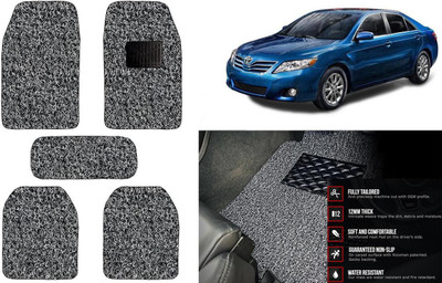 Auto Kite Plastic, PVC Standard Mat For  Toyota Camry(Black, Grey)
