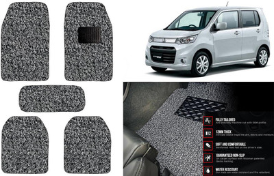 Auto Kite Plastic, PVC Standard Mat For  Maruti Suzuki WagonR Stingray(Black, Grey)