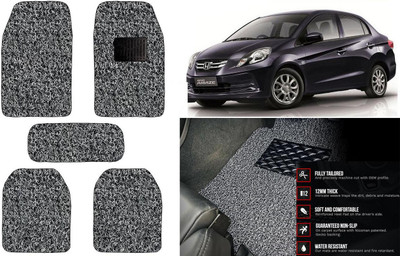 Auto Kite Plastic, PVC Standard Mat For  Honda Amaze(Black, Grey)