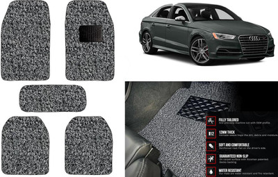 Auto Kite Plastic, PVC Standard Mat For  Audi S3(Black, Grey)