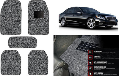 Auto Kite Plastic, PVC Standard Mat For  Mercedes Benz E-Class(Black, Grey)