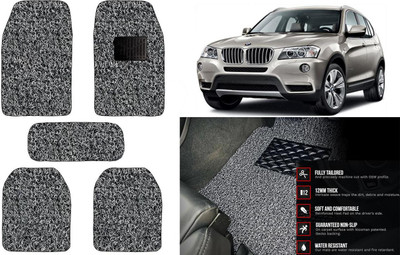 Auto Kite Plastic, PVC Standard Mat For  BMW X3(Black, Grey)