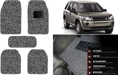 Auto Kite Plastic, PVC Standard Mat For  Land Rover Freelander 2(Black, Grey)