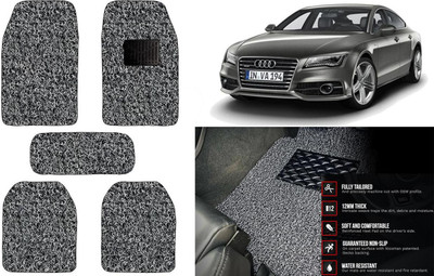 Auto Kite Plastic, PVC Standard Mat For  Audi A7(Black, Grey)