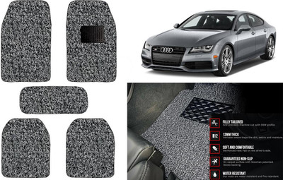 Auto Kite Plastic, PVC Standard Mat For  Audi S7(Black, Grey)