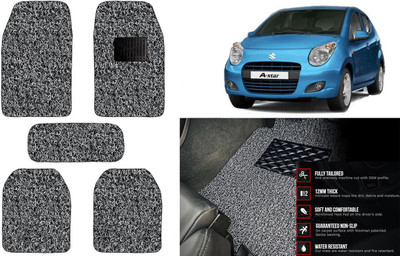 Auto Kite Plastic, PVC Standard Mat For  Maruti Suzuki A-Star(Black, Grey)