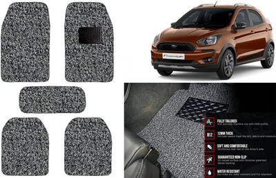 Auto Kite Plastic, PVC Standard Mat For  Ford Aspire(Black, Grey)