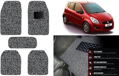 Auto Kite Plastic, PVC Standard Mat For  Maruti Suzuki Ritz(Black, Grey)