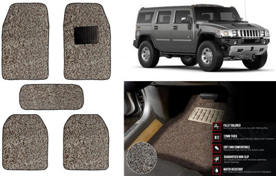 Auto Kite Plastic, PVC Standard Mat For  HM Hummer H2(Beige, Brown)