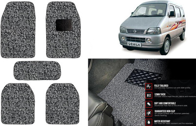 Auto Kite Plastic, PVC Standard Mat For  Maruti Suzuki Versa(Black, Grey)