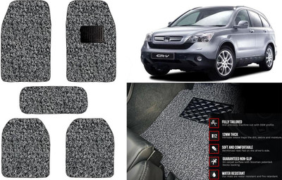 Auto Kite Plastic, PVC Standard Mat For  Honda CR-V(Black, Grey)
